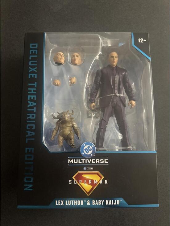 McFarlane Toys Other - McFarlane Lex Luthor And Baby Kaiju DC Superman Deluxe Theatrical Edition. NIB.